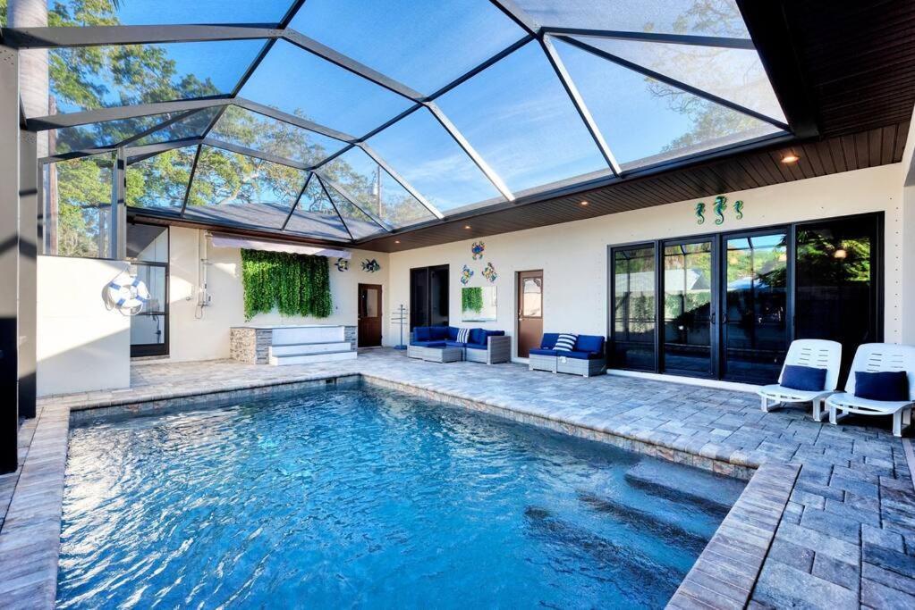 Courtyard Home With Pool, Spa & Sauna Close To Beach & City Center Sarasota Exterior foto